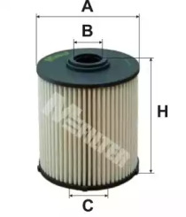DE3120 MFILTER Фильтр топливный C/E W202/210 CDI OM611/612 98>02